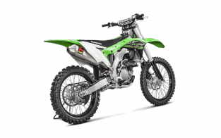 Akrapovic Racing Line Titanium Compleet Uitlaatsysteem zonder E-keur Kawasaki KX250F 2017 2021